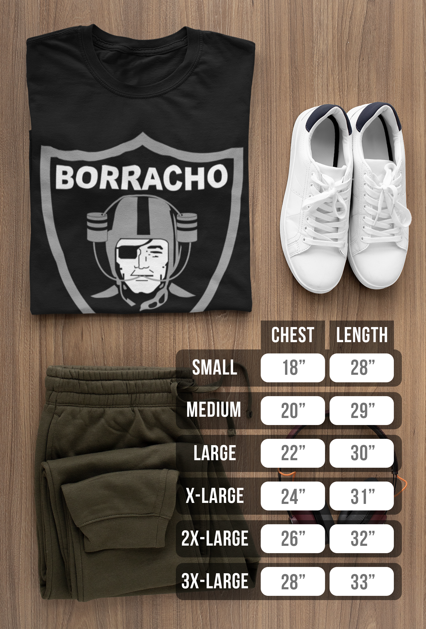 Las Vegas Borracho Nation Football Shirt