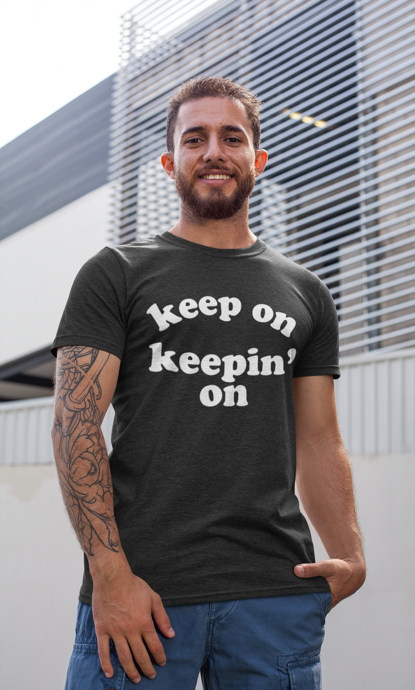 Keep on Keepin' On T-Shirt - Retro Groove