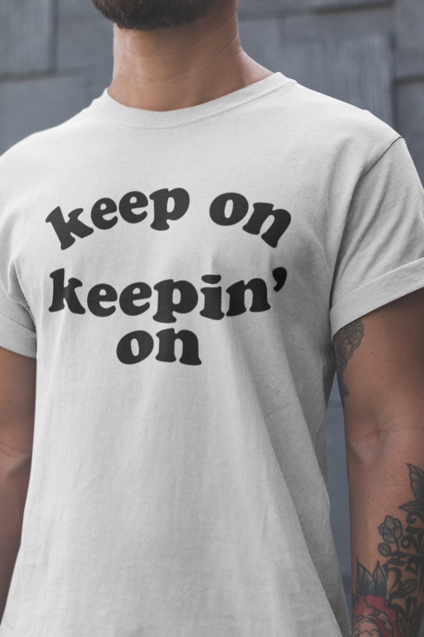 Keep on Keepin' On T-Shirt - Retro Groove