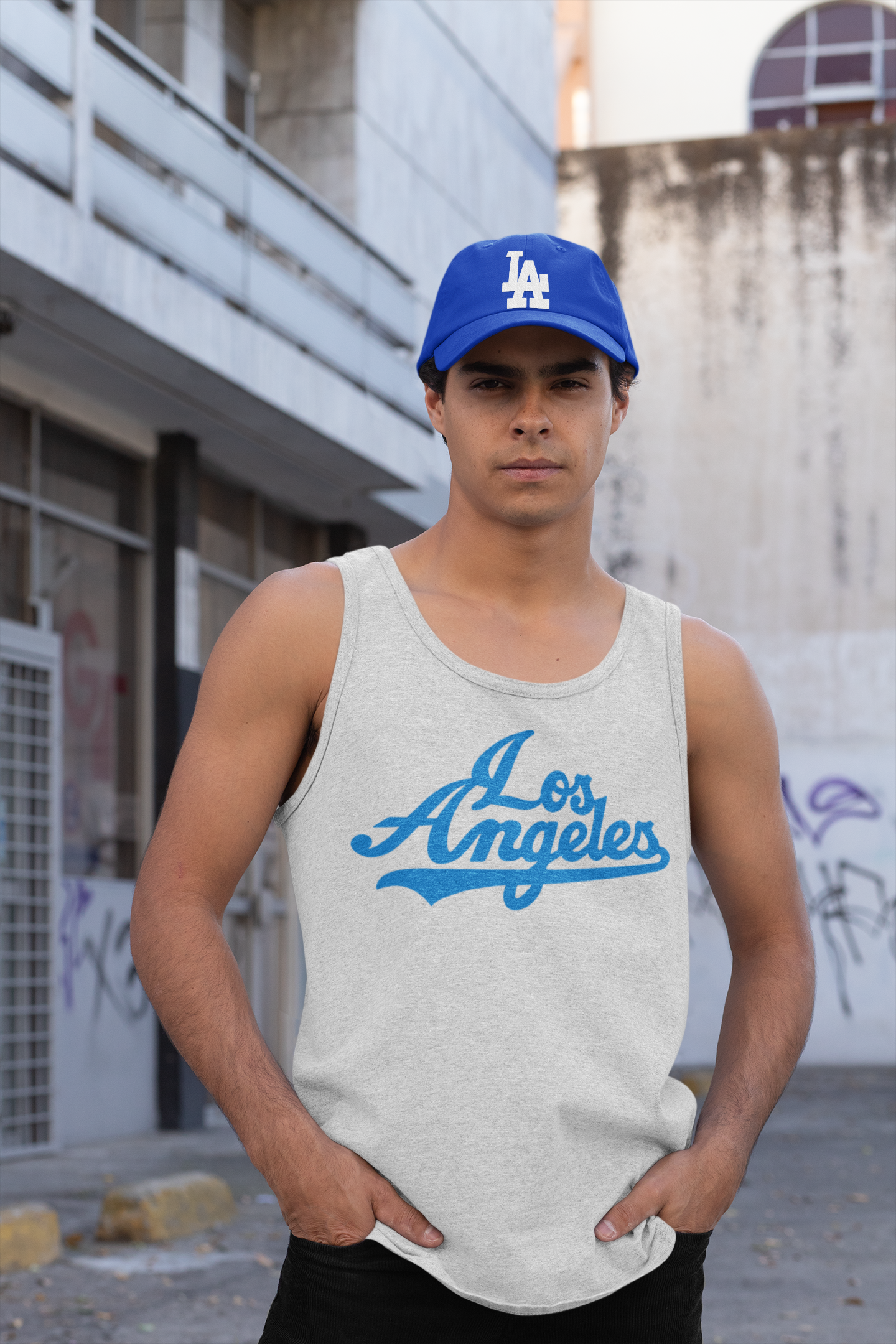 Los Angeles Baseball Tank Top - Classic Sports Edition