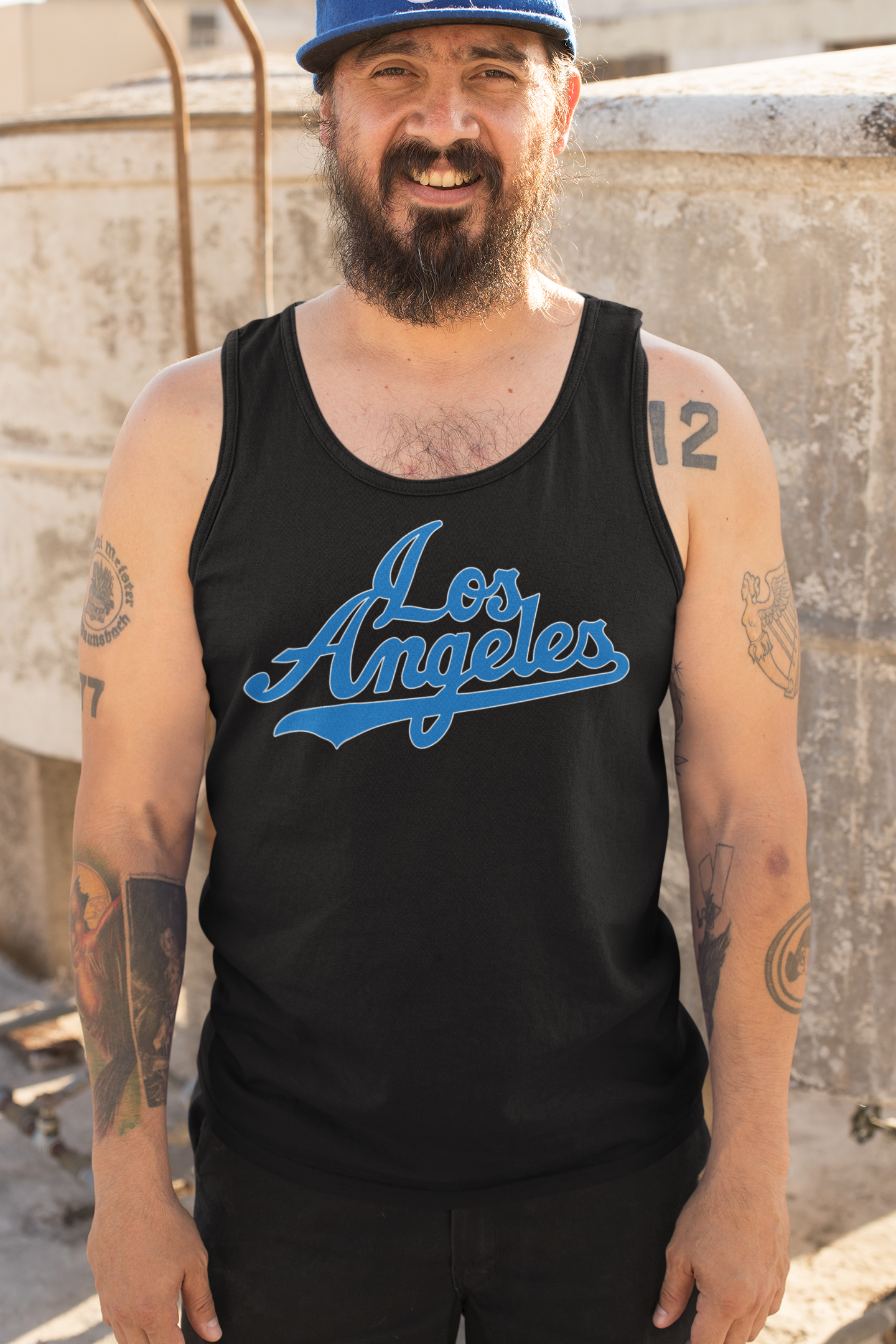 Los Angeles Baseball Tank Top - Classic Sports Edition