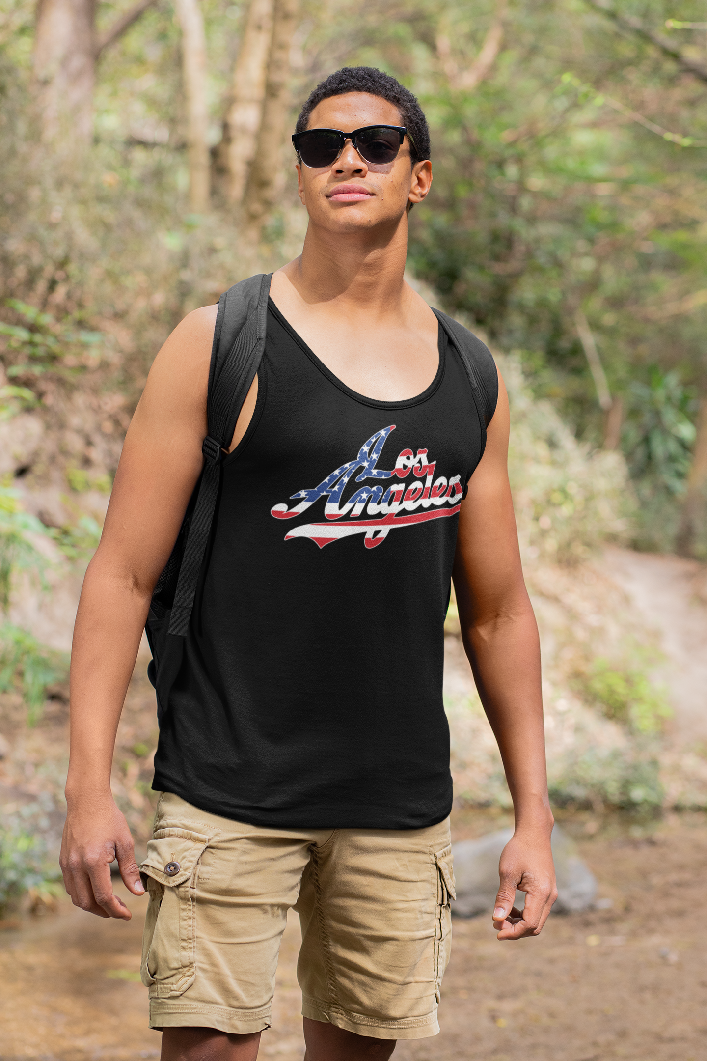 Los Angeles Baseball Tank Top - Classic Sports Edition