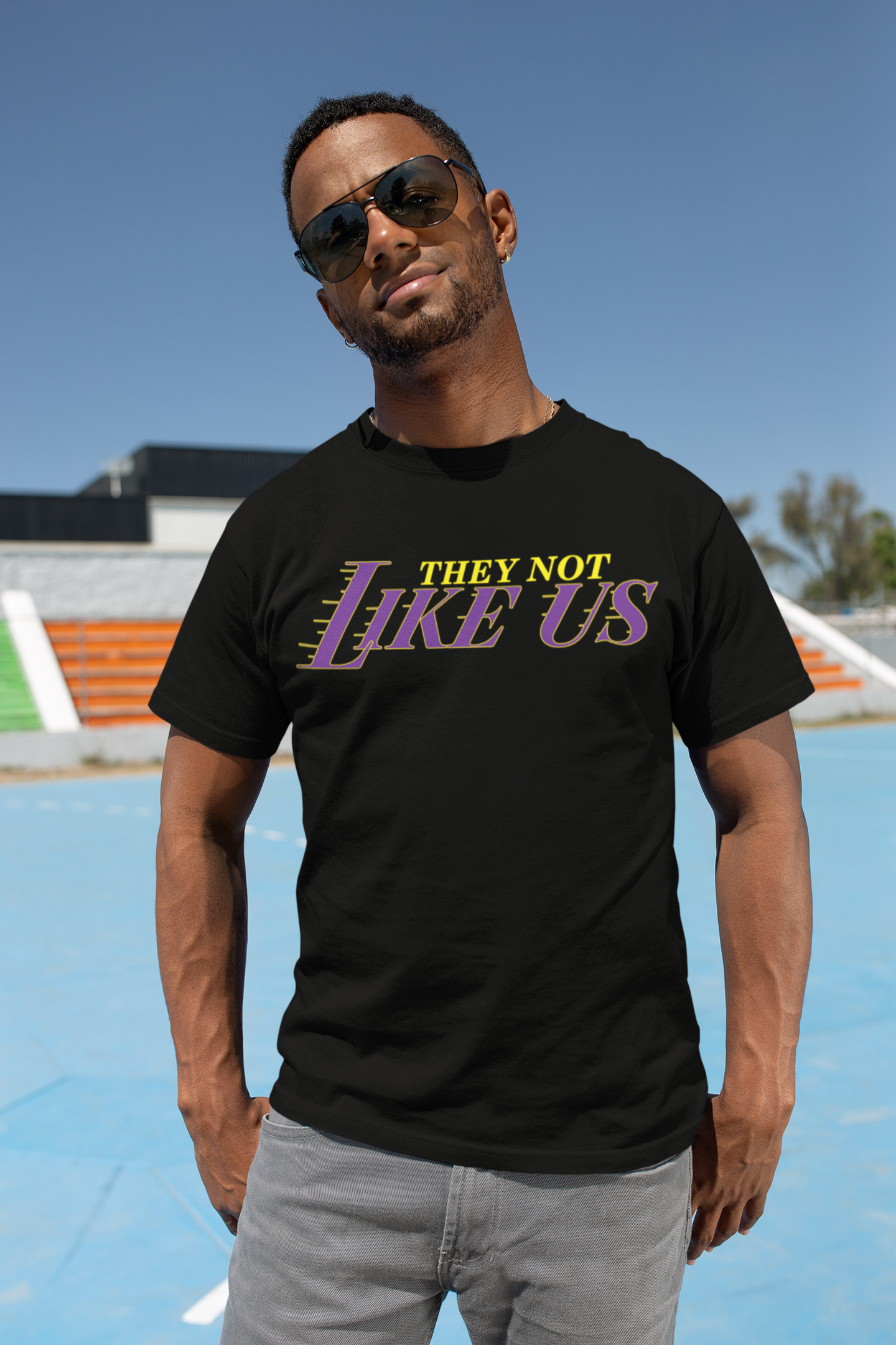 They Not Like Us LA Champs Shirt Kung Fu Kenny x LA Basketball