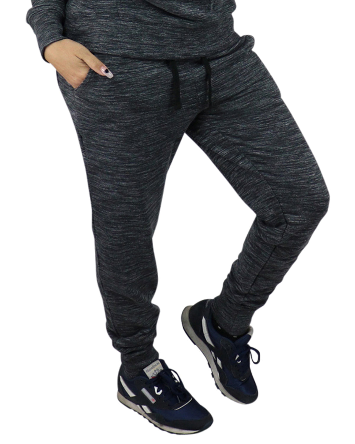 French Terry Fashion Jogger Sets for Women