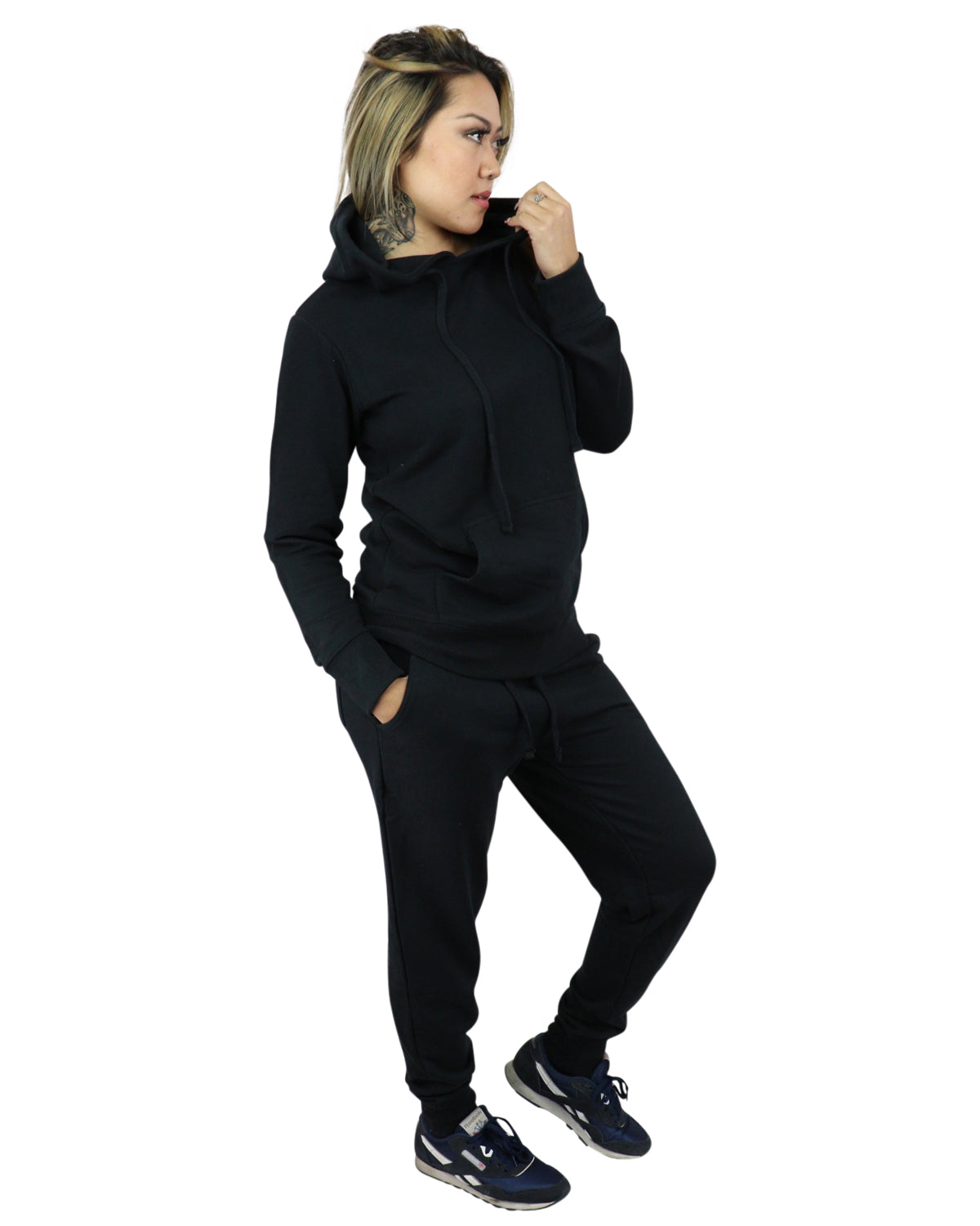 French Terry Fashion Jogger Sets for Women