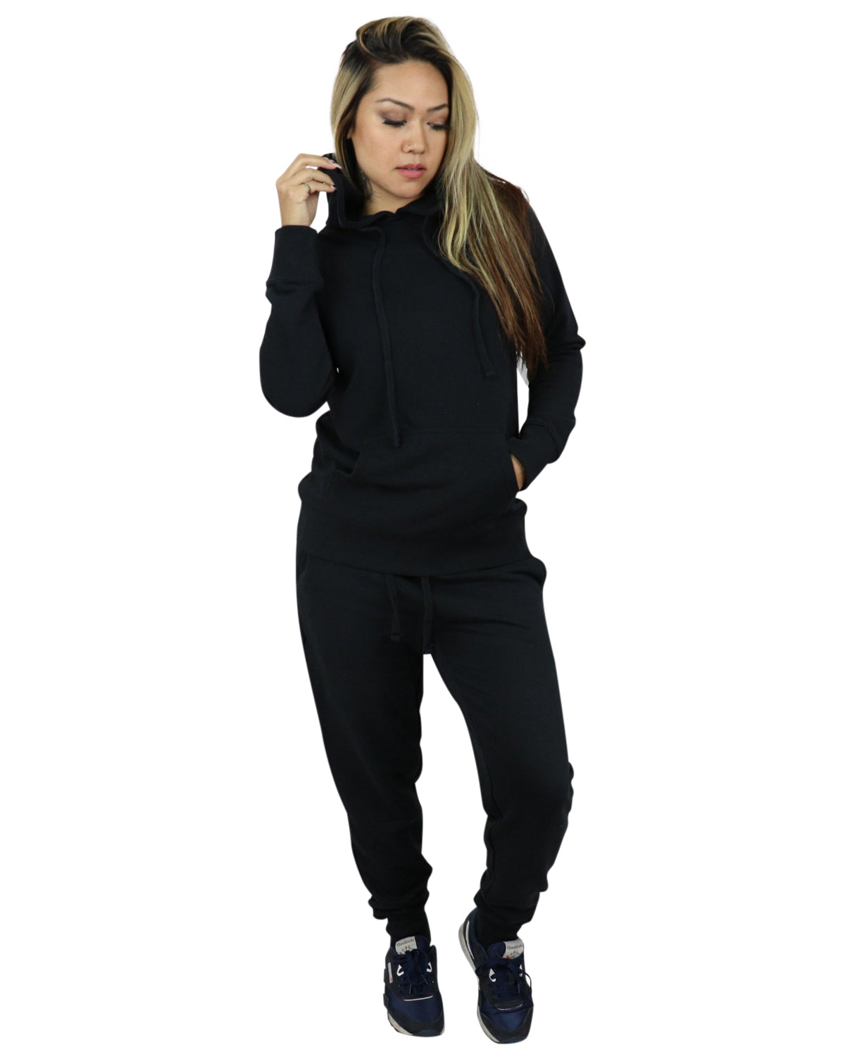 French Terry Fashion Jogger Sets for Women