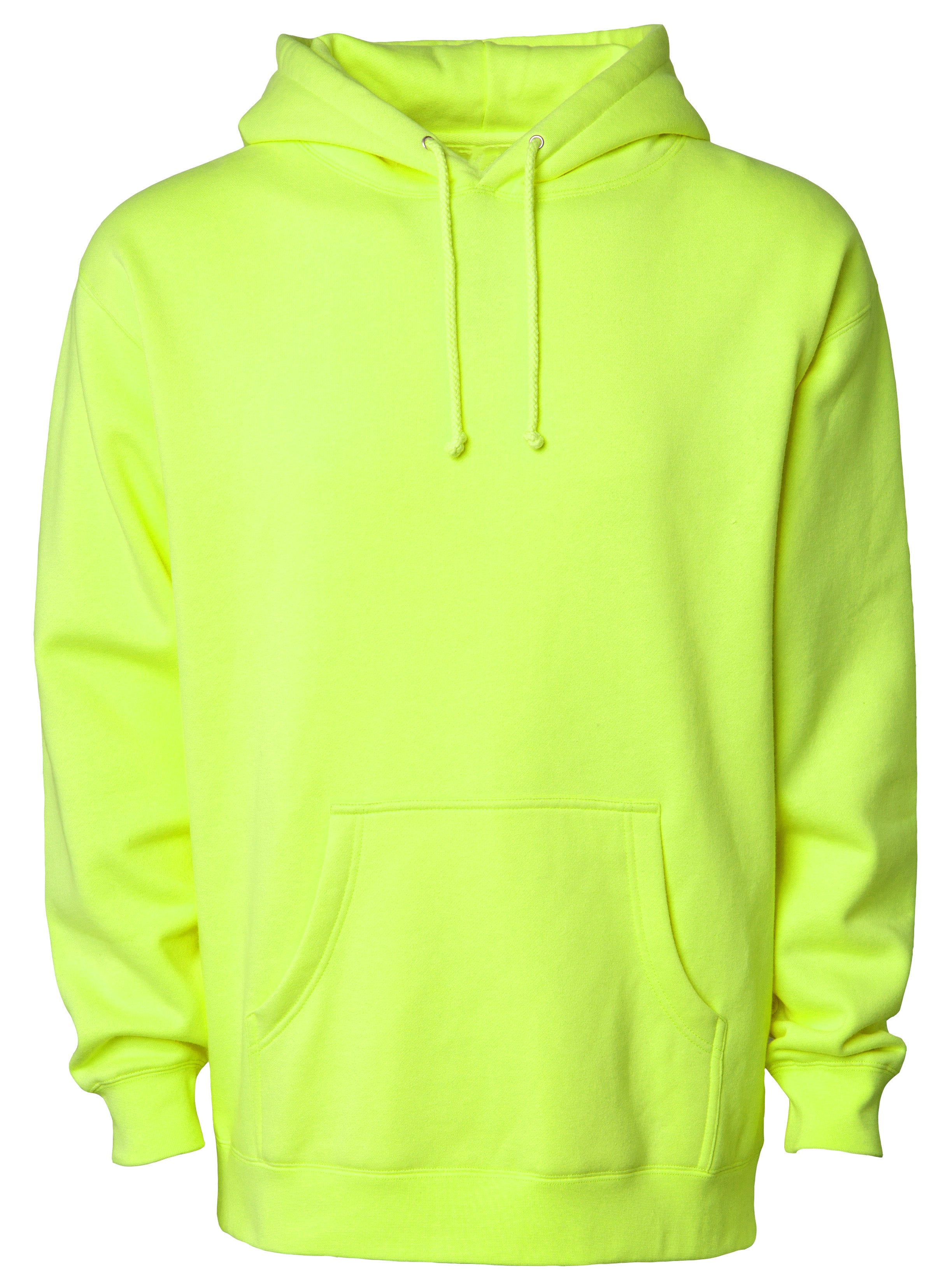 Stand Out in Style: Heavyweight Hoodies in Vibrant Safety Colors