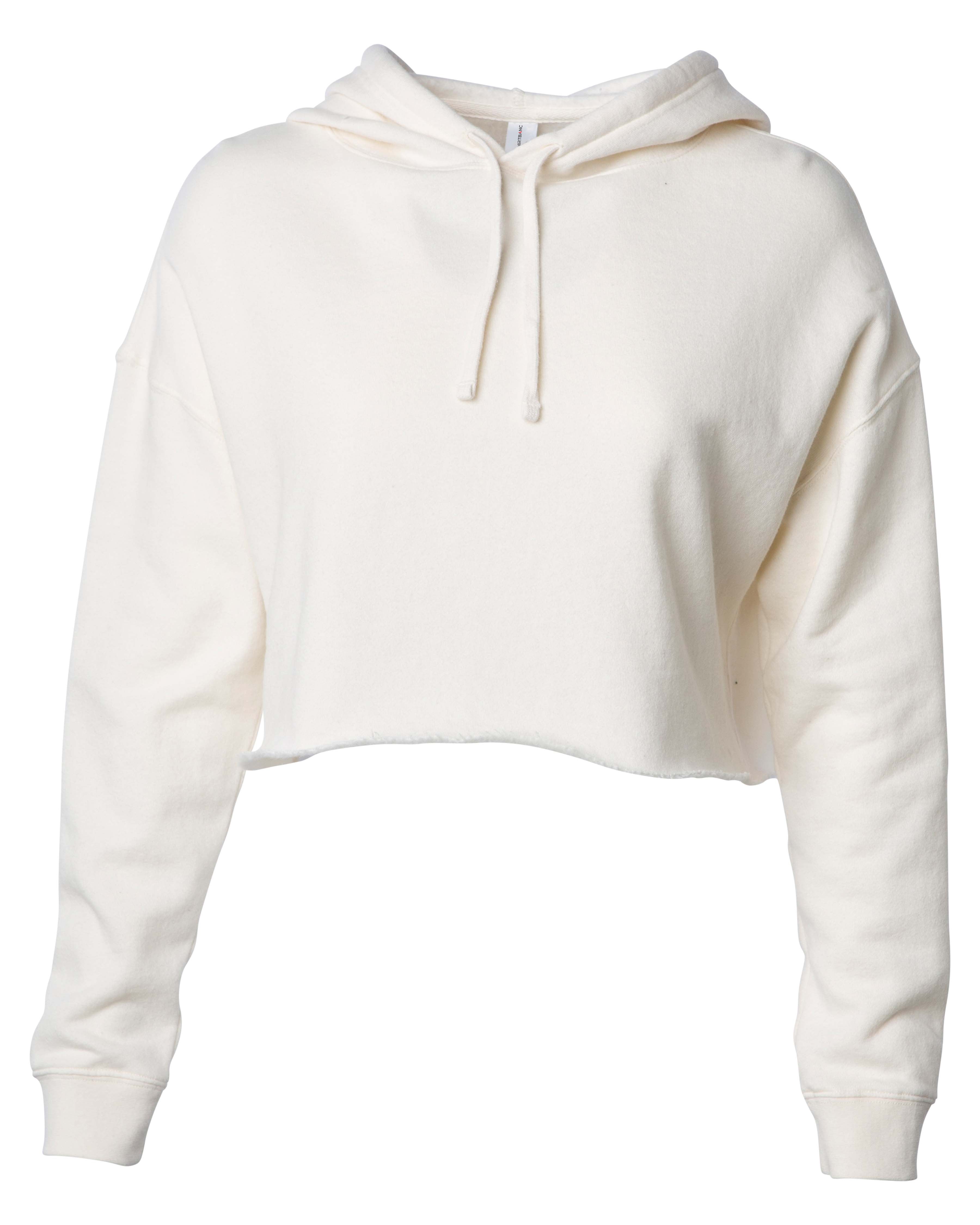 ShirtBANC Womens Crop Top Hoodie Blank Modern Fashion Culture Sweater, S-3XL