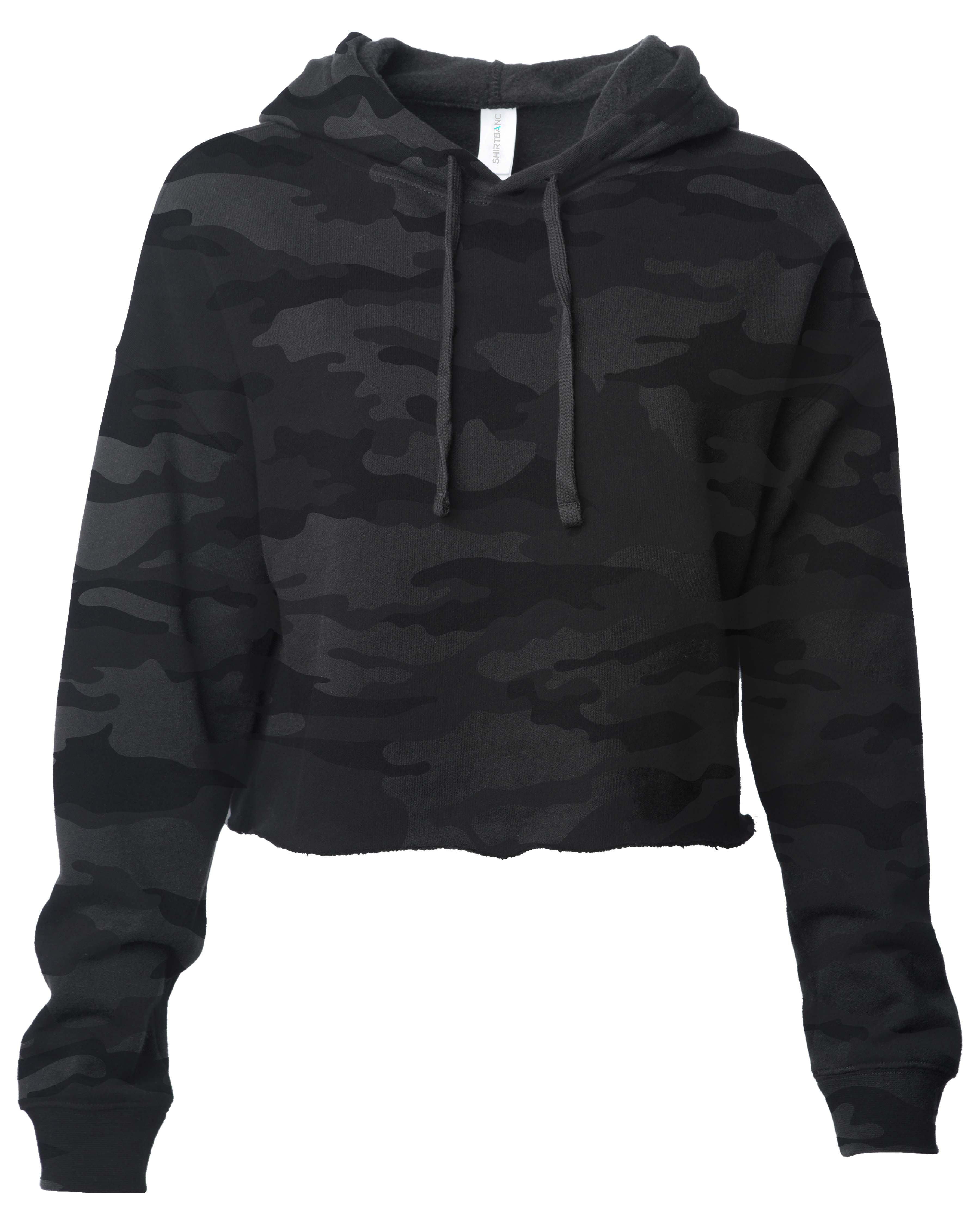 ShirtBANC Womens Crop Top Hoodie Blank Modern Fashion Culture Sweater, S-3XL