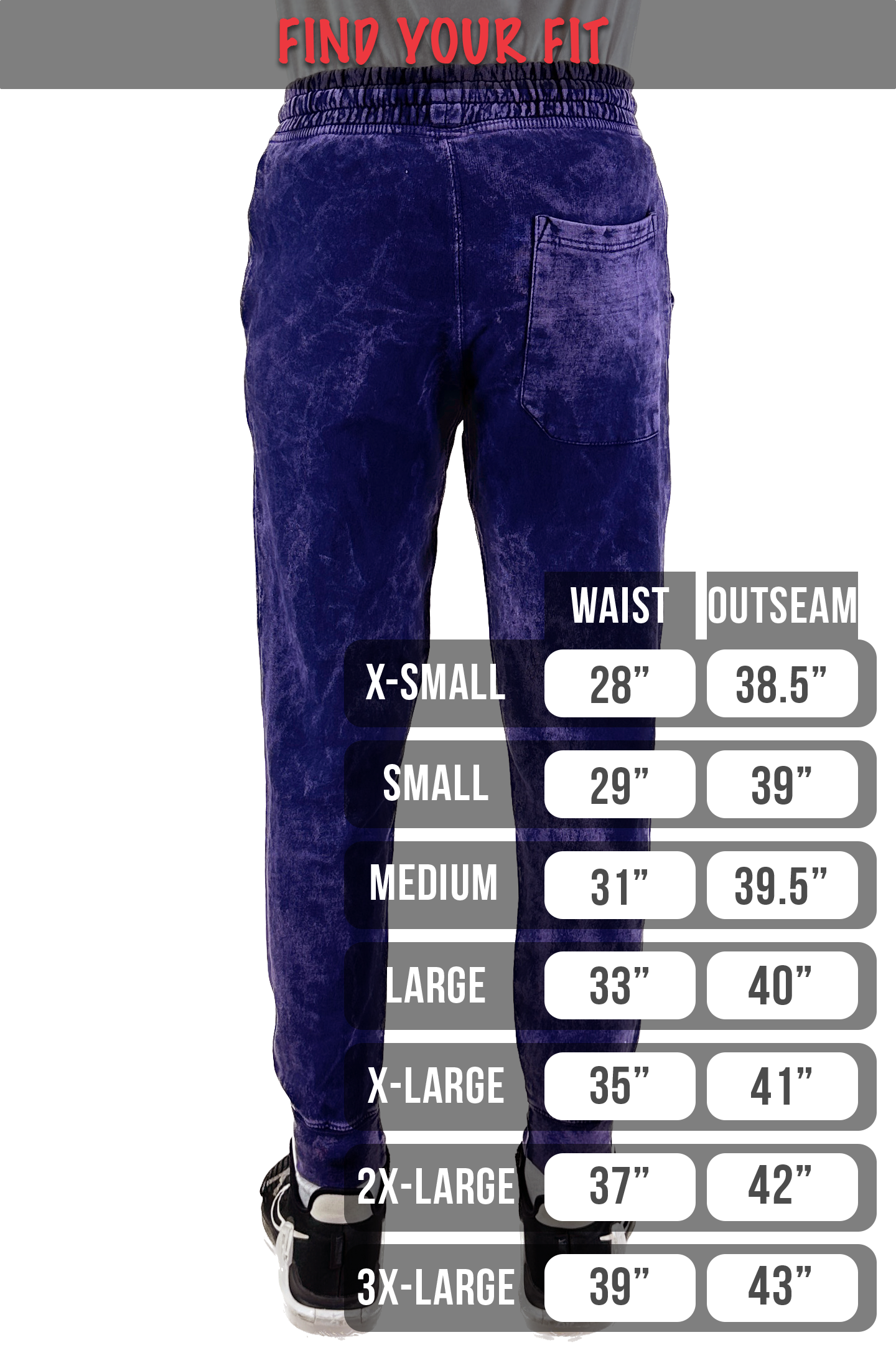 Vintage Mineral Washed Jogger Pants